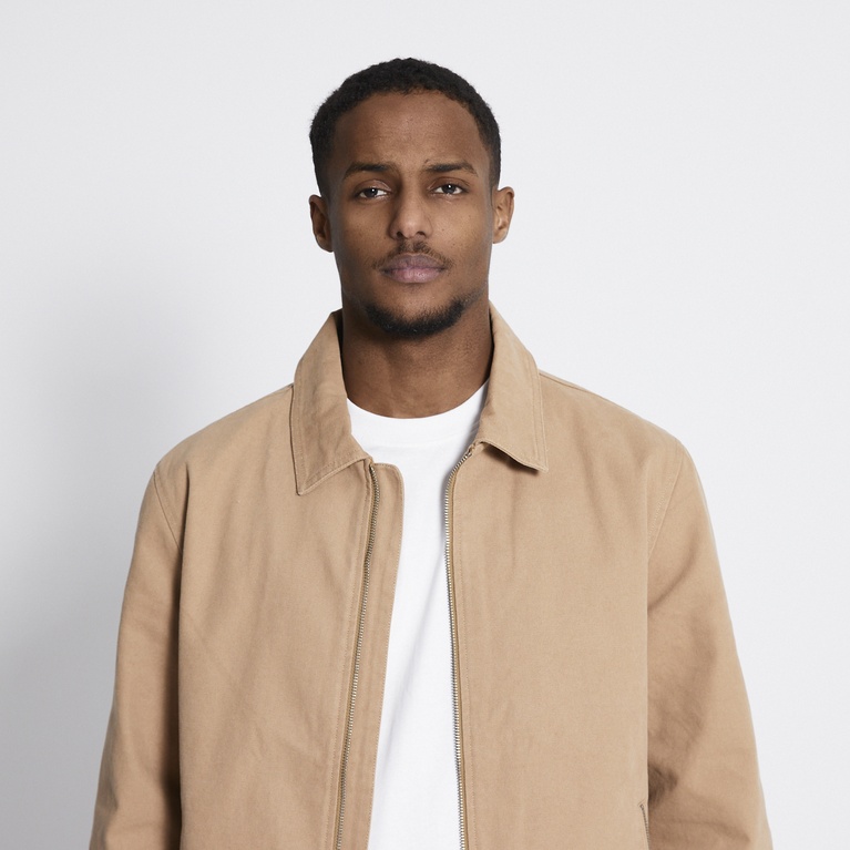 Canvas jacket "Celvin" Beige